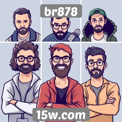 Perfis dos desenvolvedores que colaboram com br878